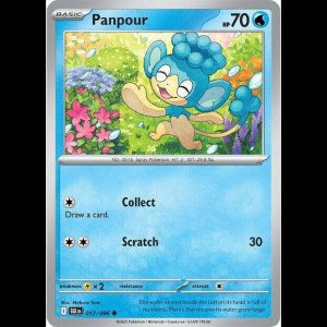 Pokemon TCG Panpour - Black Bolt