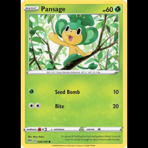 Pokemon TCG Pansage - Darkness Ablaze