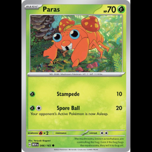 Pokemon TCG Paras - Scarlet & Violet 151