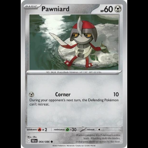 Pokemon TCG Pawniard - Black Bolt
