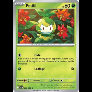 Pokemon TCG Petilil - Black Bolt