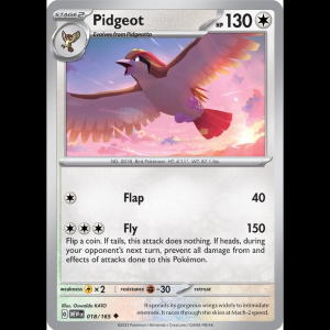 Pokemon TCG Pidgeot - Scarlet & Violet 151