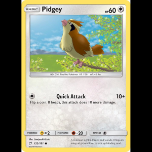 Pokemon TCG Pidgey (122) - SM - Team Up