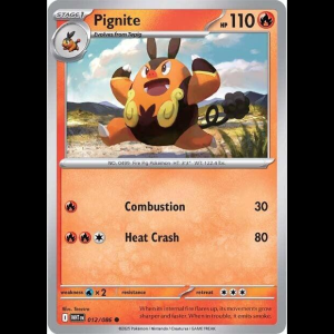 Pokemon TCG Pignite - White Flare