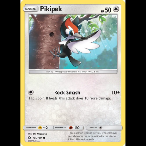 Pokemon TCG Pikipek - SM Base Set