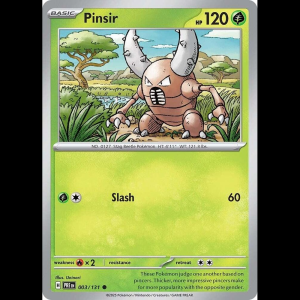 Pokemon TCG Pinsir - Prismatic Evolutions
