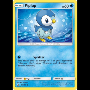 Pokemon TCG Piplup (31) - SM - Ultra Prism