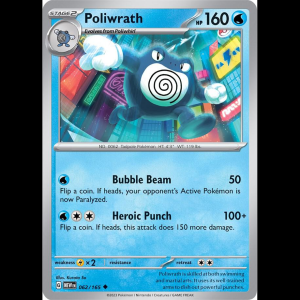 Pokemon TCG Poliwrath - Scarlet & Violet 151