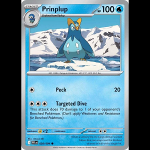 Pokemon TCG Prinplup - Phantasmal Flames