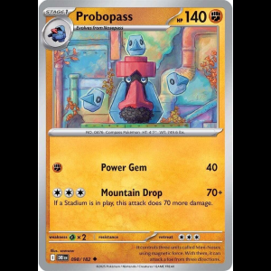 Pokemon TCG Probopass - Destined Rivals - Reverse Holofoil