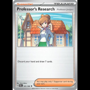 Pokemon TCG Professor's Research - Black Bolt