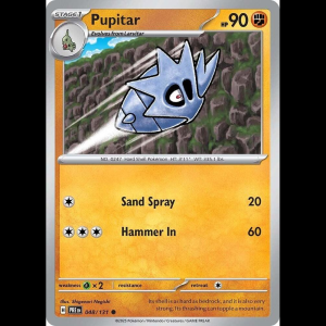 Pokemon TCG Pupitar - Prismatic Evolutions - Reverse Holofoil