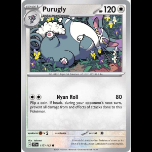Pokemon TCG Purugly - Stellar Crown