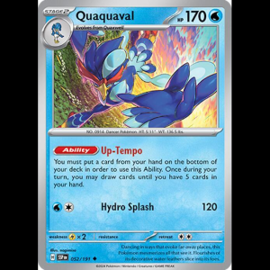 Pokemon TCG Quaquaval - Surging Sparks