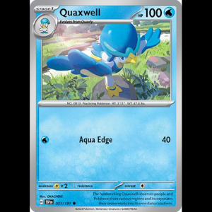 Pokemon TCG Quaxwell - Surging Sparks