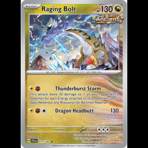 Pokemon TCG Raging Bolt - Stellar Crown - Holofoil