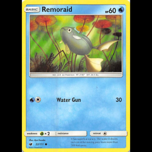 Pokemon TCG Remoraid - SM - Crimson Invasion
