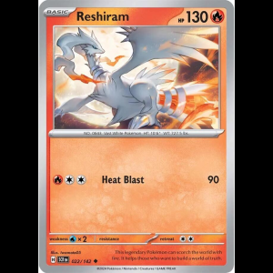 Pokemon TCG Reshiram - Stellar Crown