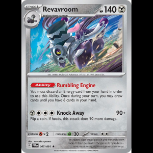 Pokemon TCG Revavroom - 065/091 - Paldean Fates - Holofoil
