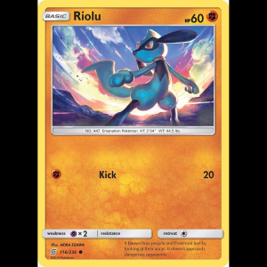 Pokemon TCG Riolu (116) - SM - Unified Minds