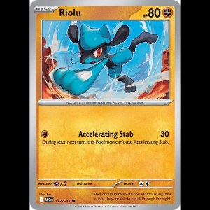 Pokemon TCG Riolu - Ascended Heroes