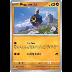 Pokemon TCG Roggenrola - White Flare