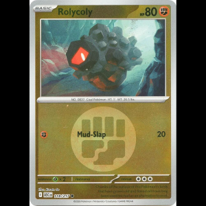 Pokemon TCG Rolycoly (Energy Symbol Pattern) - Ascended Heroes - Reverse Holofoil