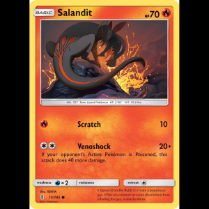 Pokemon TCG Salandit - SM - Guardians Rising