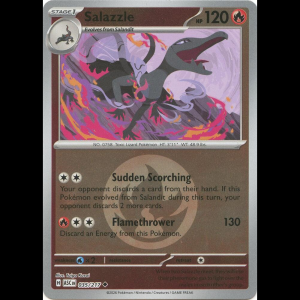 Pokemon TCG Salazzle - 035/217 (Energy Symbol Pattern) - Ascended Heroes - Reverse Holofoil