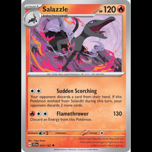 Pokemon TCG Salazzle - Stellar Crown