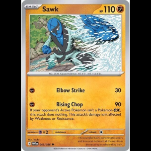 Pokemon TCG Sawk - White Flare