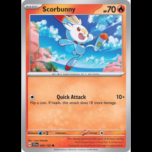 Pokemon TCG Scorbunny - Stellar Crown