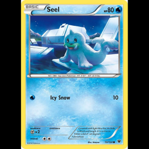 Pokemon TCG Seel - XY - Fates Collide