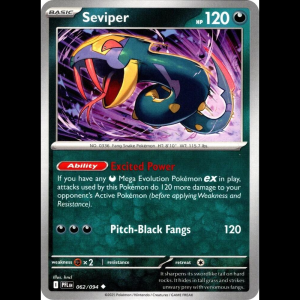 Pokemon TCG Seviper - Phantasmal Flames