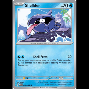 Pokemon TCG Shellder - Scarlet & Violet 151