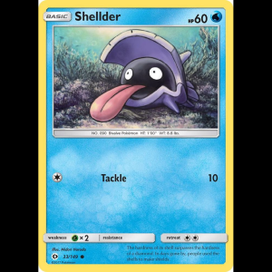 Pokemon TCG Shellder - SM Base Set