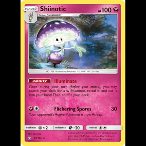 Pokemon TCG Shiinotic - SM - Ultra Prism