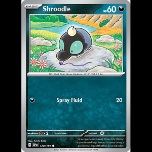 Pokemon TCG Shroodle - Surging Sparks