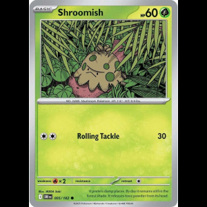 Pokemon TCG Shroomish - Destined Rivals - Reverse Holofoil