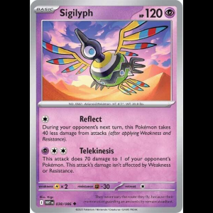Pokemon TCG Sigilyph - White Flare