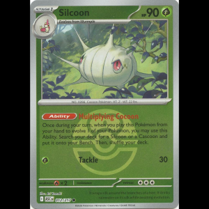 Pokemon TCG Silcoon (Love Ball) - Ascended Heroes - Reverse Holofoil