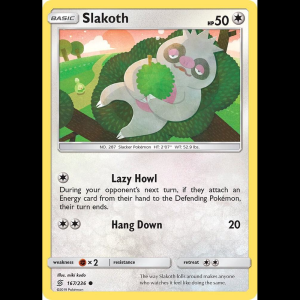 Pokemon TCG Slakoth (167) - SM - Unified Minds