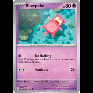 Pokemon TCG Slowpoke - Scarlet & Violet 151