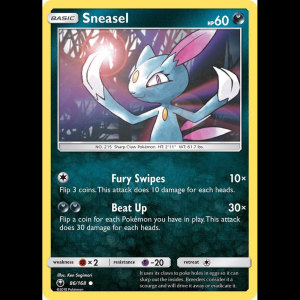 Pokemon TCG Sneasel - SM - Celestial Storm