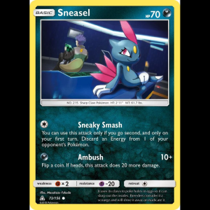 Pokemon TCG Sneasel - SM - Ultra Prism