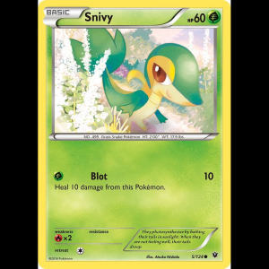 Pokemon TCG Snivy - XY - Fates Collide