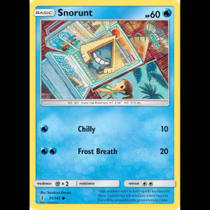 Pokemon TCG Snorunt - SM - Guardians Rising