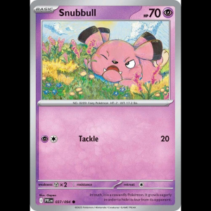 Pokemon TCG Snubbull - Phantasmal Flames