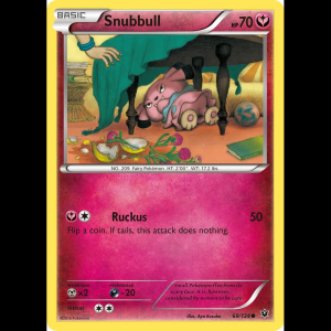 Pokemon TCG Snubbull - XY - Fates Collide