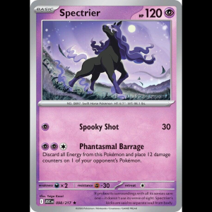 Pokemon TCG Spectrier - Ascended Heroes - Holofoil